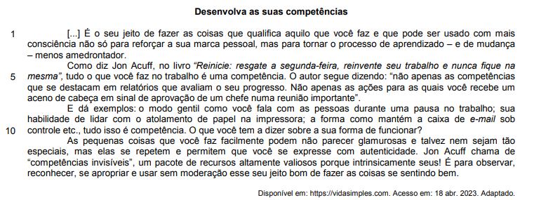 Analise As Afirmativas A Seguir Tendo Em Vista As Ideias Ve